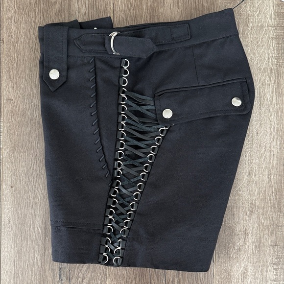 Isabel Marant Pants - Isabel Marant Dorian Lace-Up Shorts